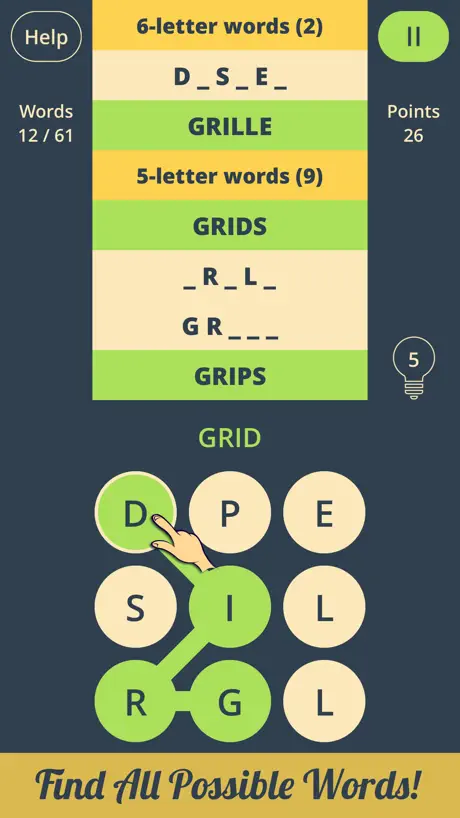 Spell Grid 2 : Jumble Letters