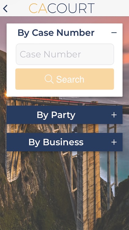 California Court Access App