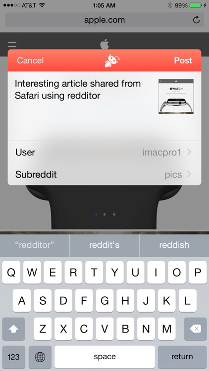 Redditor - the perfect client