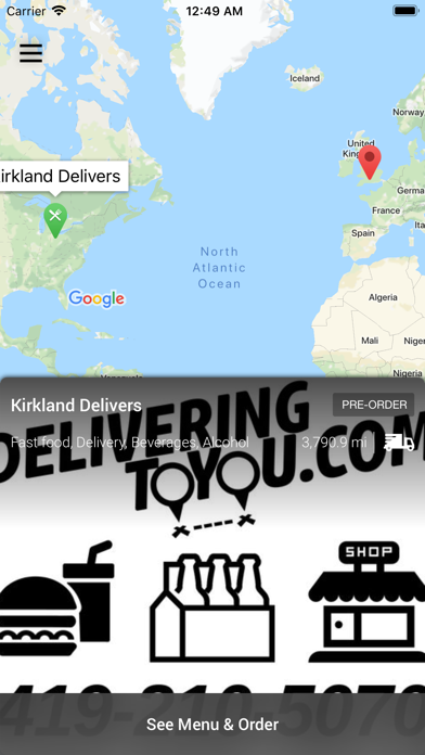 Delivering To You screenshot 2
