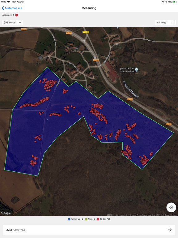 Screenshot #4 pour Land Life Company Monitoring