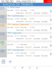 rallymeter basic tsd ipad capturas de pantalla 3