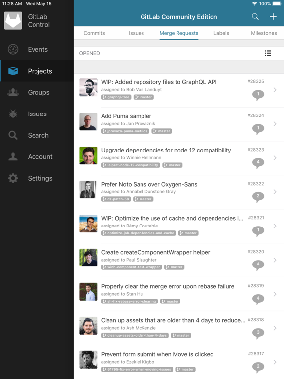 Grit for GitLab Screenshot 5