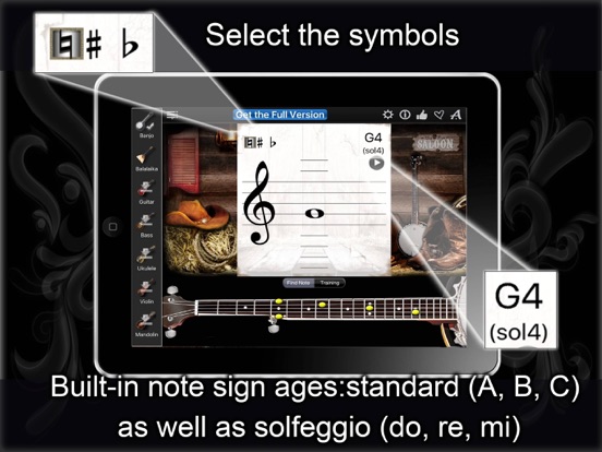 Notes Finder lite iPad screenshot