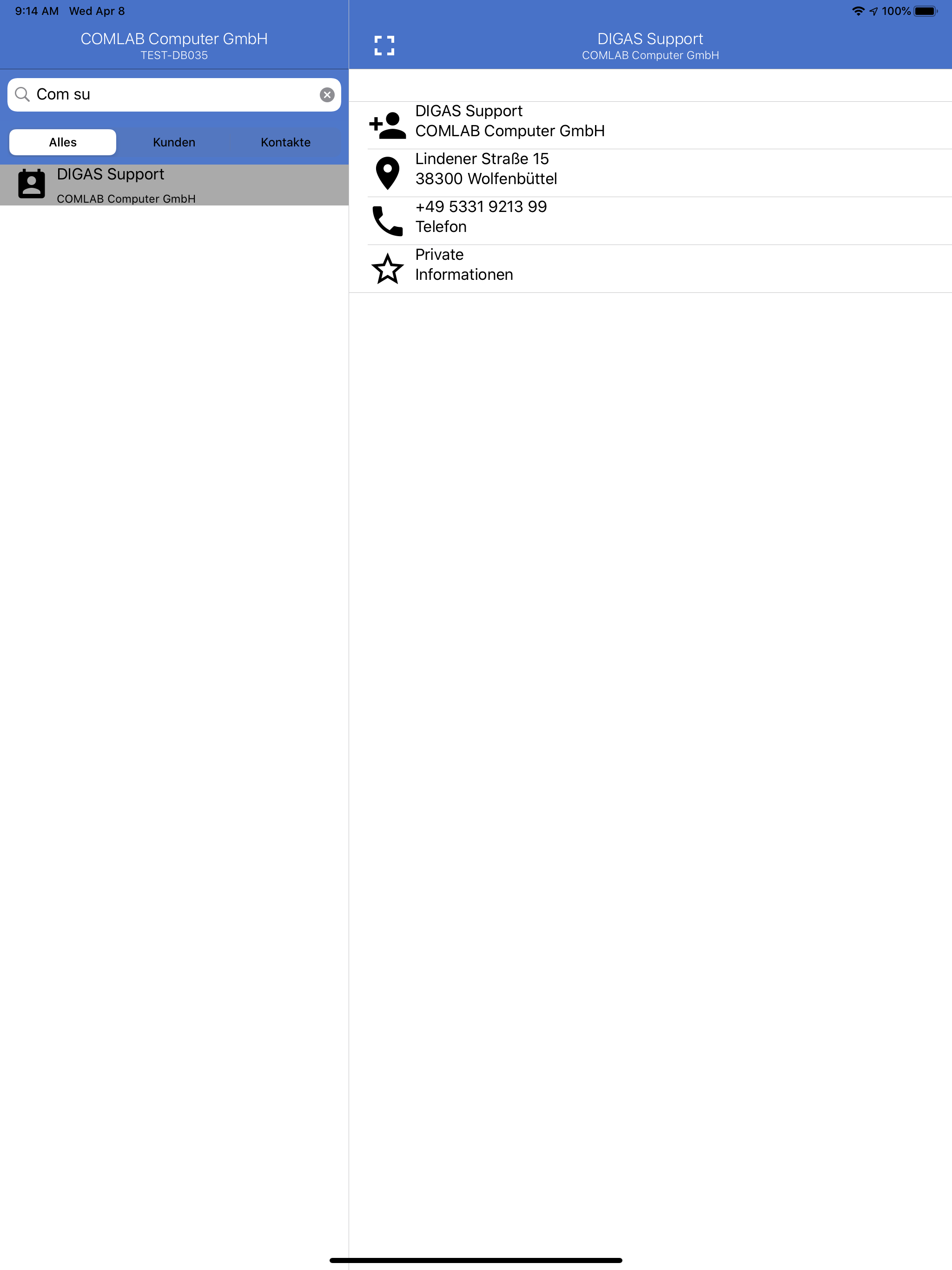 DIGAS Connect screenshot 12