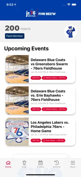 Game screenshot Jr. 76ers Kids Club hack