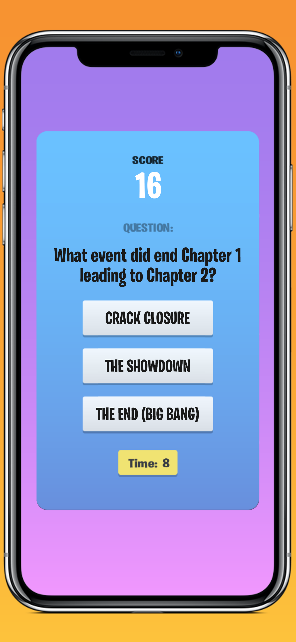Quiz for Fortnite!