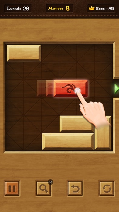 Screenshot #3 pour Unblock Red Wood