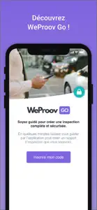 WeProov Go screenshot #1 for iPhone