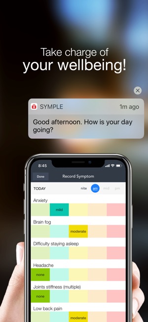 Symple Symptom Tracker(圖1)-速報App