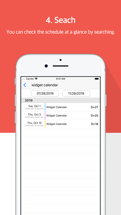 Widget Calendar : Easy&Simple Screenshots