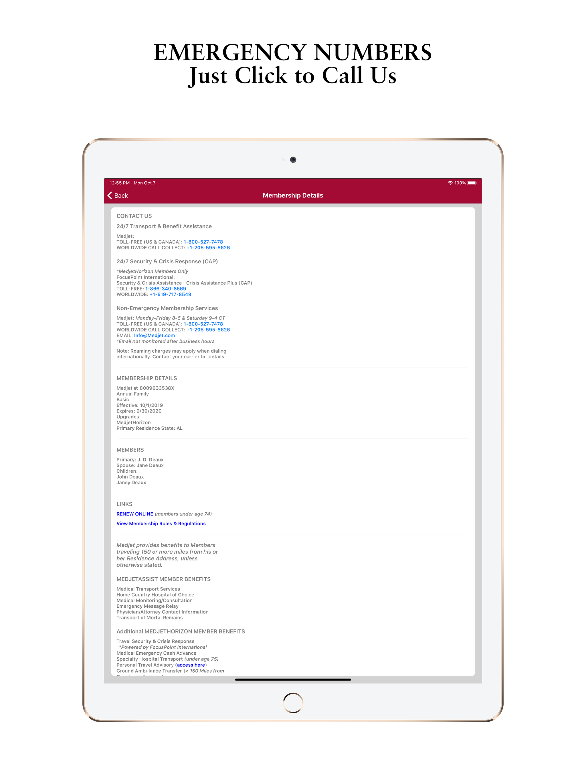 Medjet screenshot 5