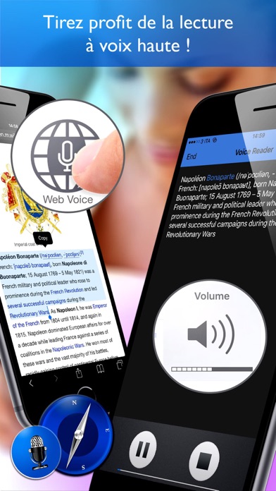 Screenshot #1 pour Lecteur vocal pour le Web Pro