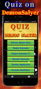 Quiz for Demon Slayer screenshot #1 for iPhone