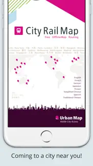 city rail map - travel offline iphone screenshot 4