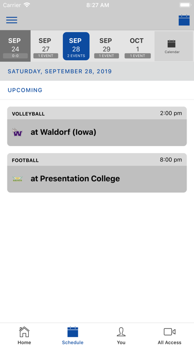 Comet Athletics iPhone screenshot 2 - Sports app