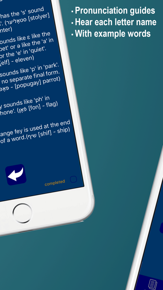 #3. Learn Yiddish Alphabet Now (iOS) Podle: Eugenio Grapa