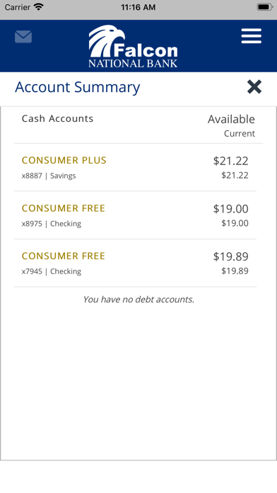 How to cancel & delete Falcon National Bank from iphone & ipad 3