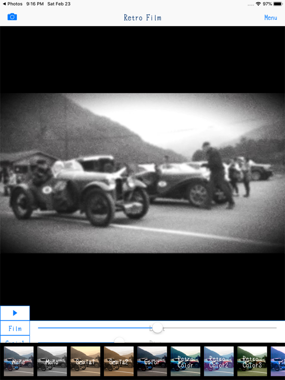 Retro Film - 8mm Video Maker iPad screenshot