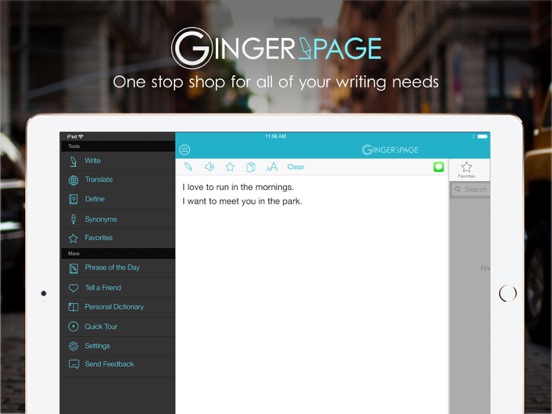 Ginger Grammar, Spellchecker Screenshots