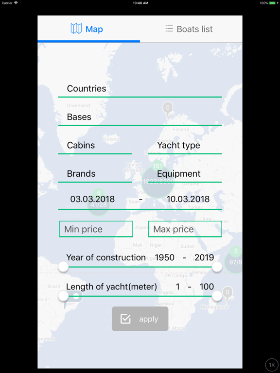 Screenshot #5 pour 12 Knots | Yacht charter