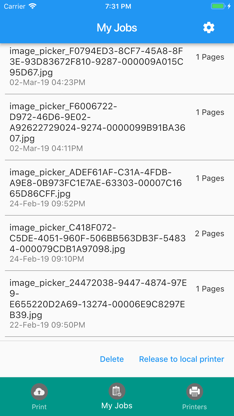 Cloud Ready printer screenshot 5
