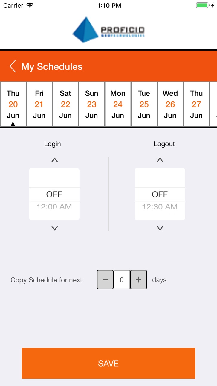 iPhone screenshot