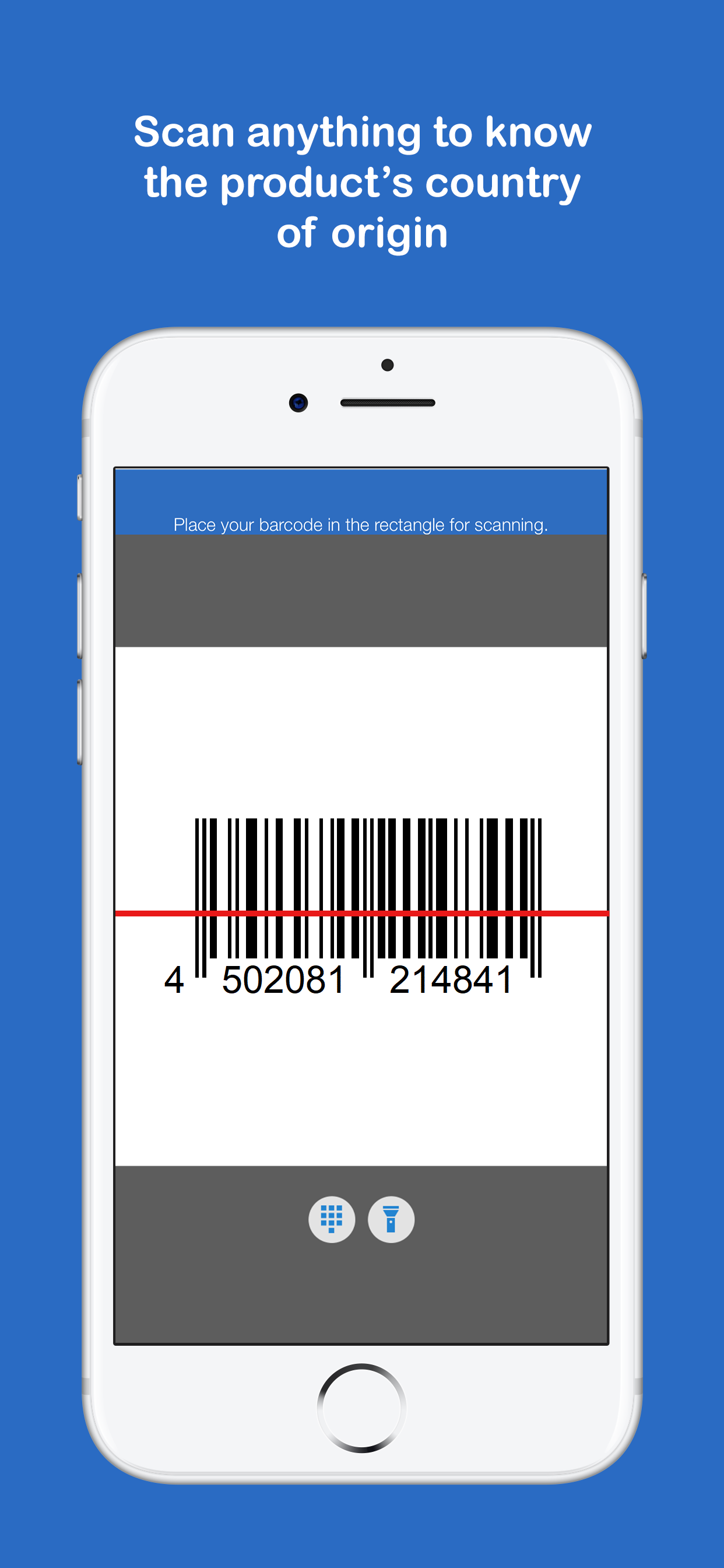 Made in - Barcode Scanner