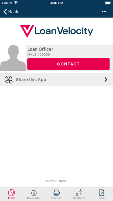 Loan Velocity Mortgage Screenshot