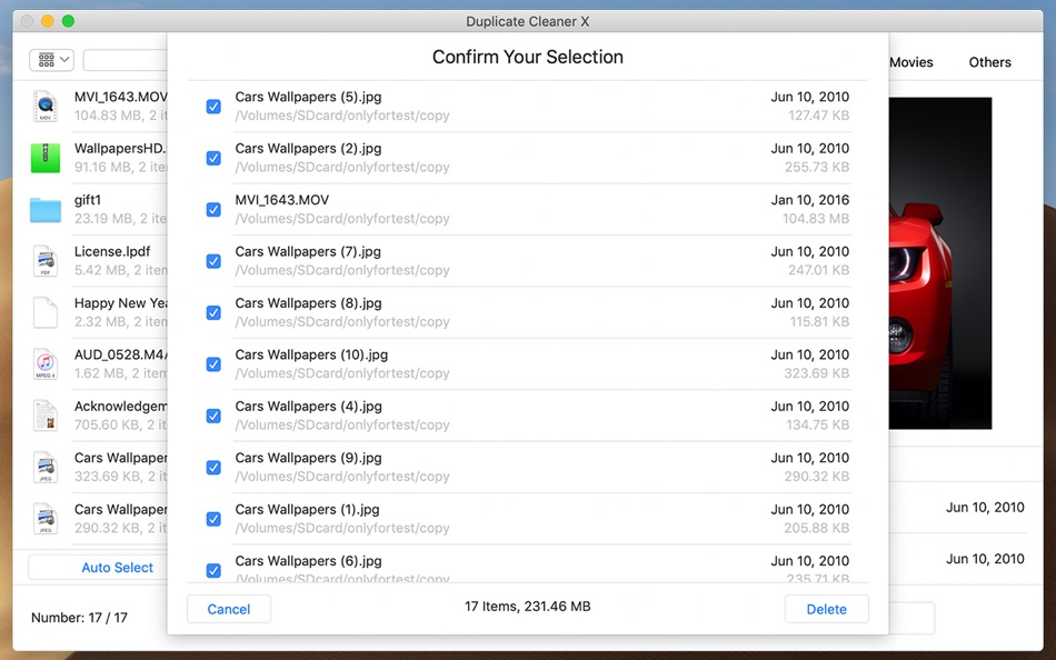 #7. Duplicate Cleaner X (macOS) Von: 波 宋