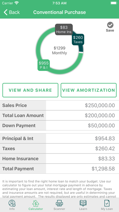Texana Bank Mortgage Screenshot