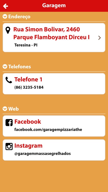 Garagem Massas e Grelhados