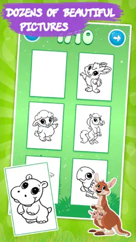 Game screenshot Coloring book: Draw Animals hack