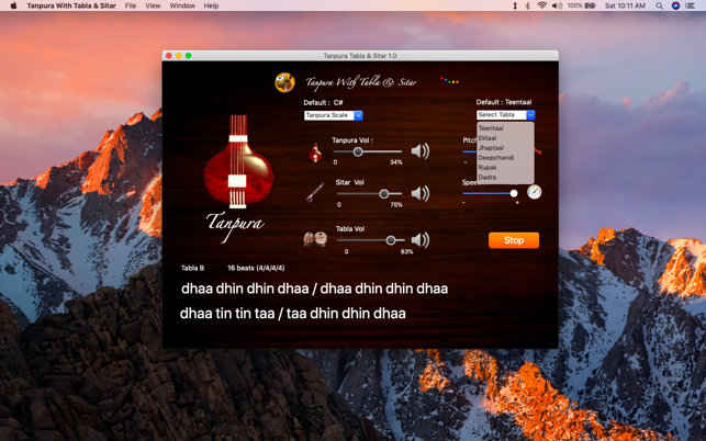 Tanpura Tabla & Sitar(圖2)-速報App