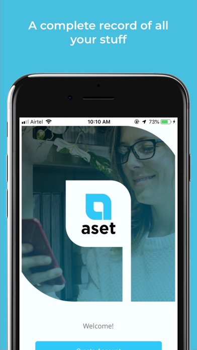Screenshot #1 pour Aset App