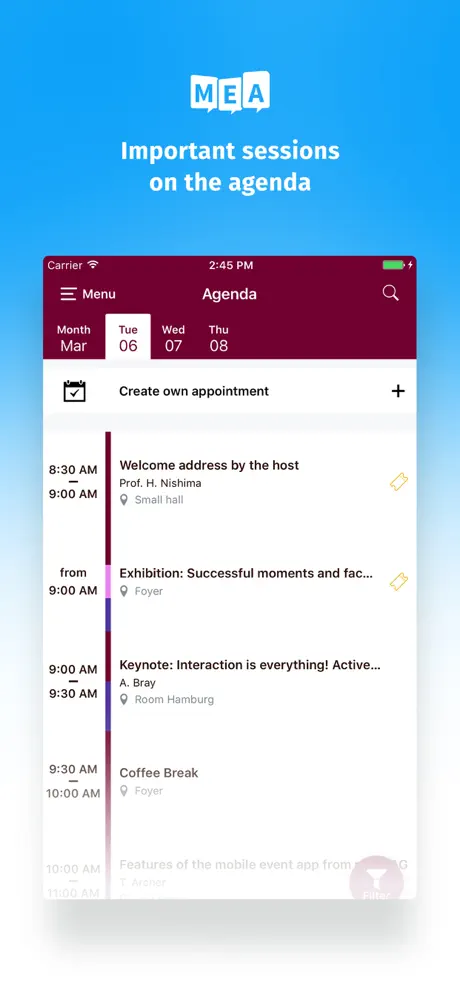 Mobile Event App