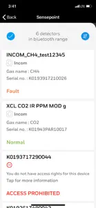 SENSEPOINT APP screenshot #2 for iPhone