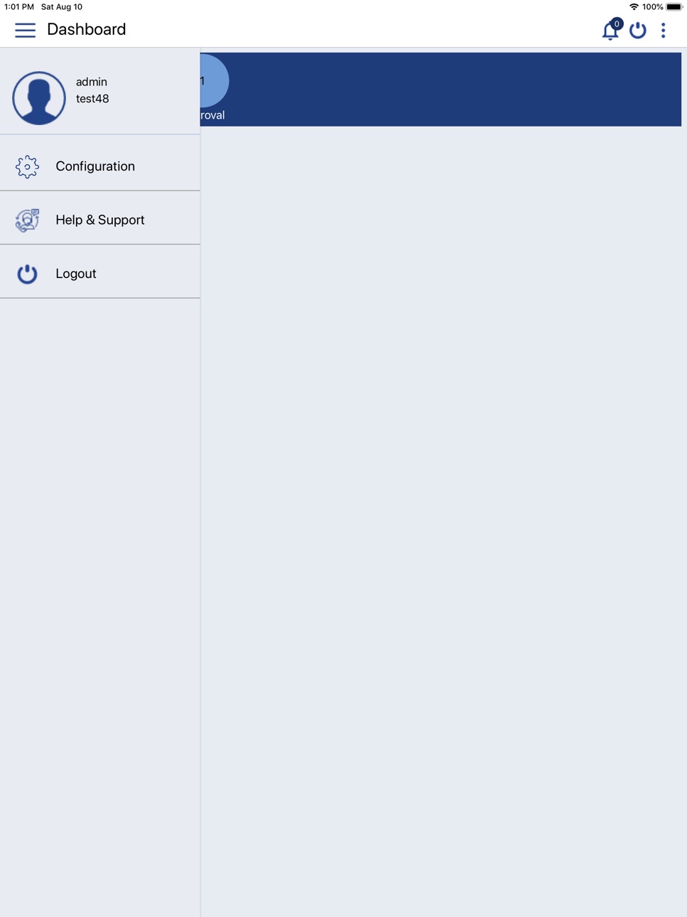 iPad screenshot