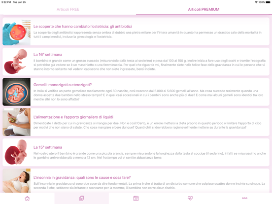 Screenshot #6 pour MAMApp IT - App per gravidanza