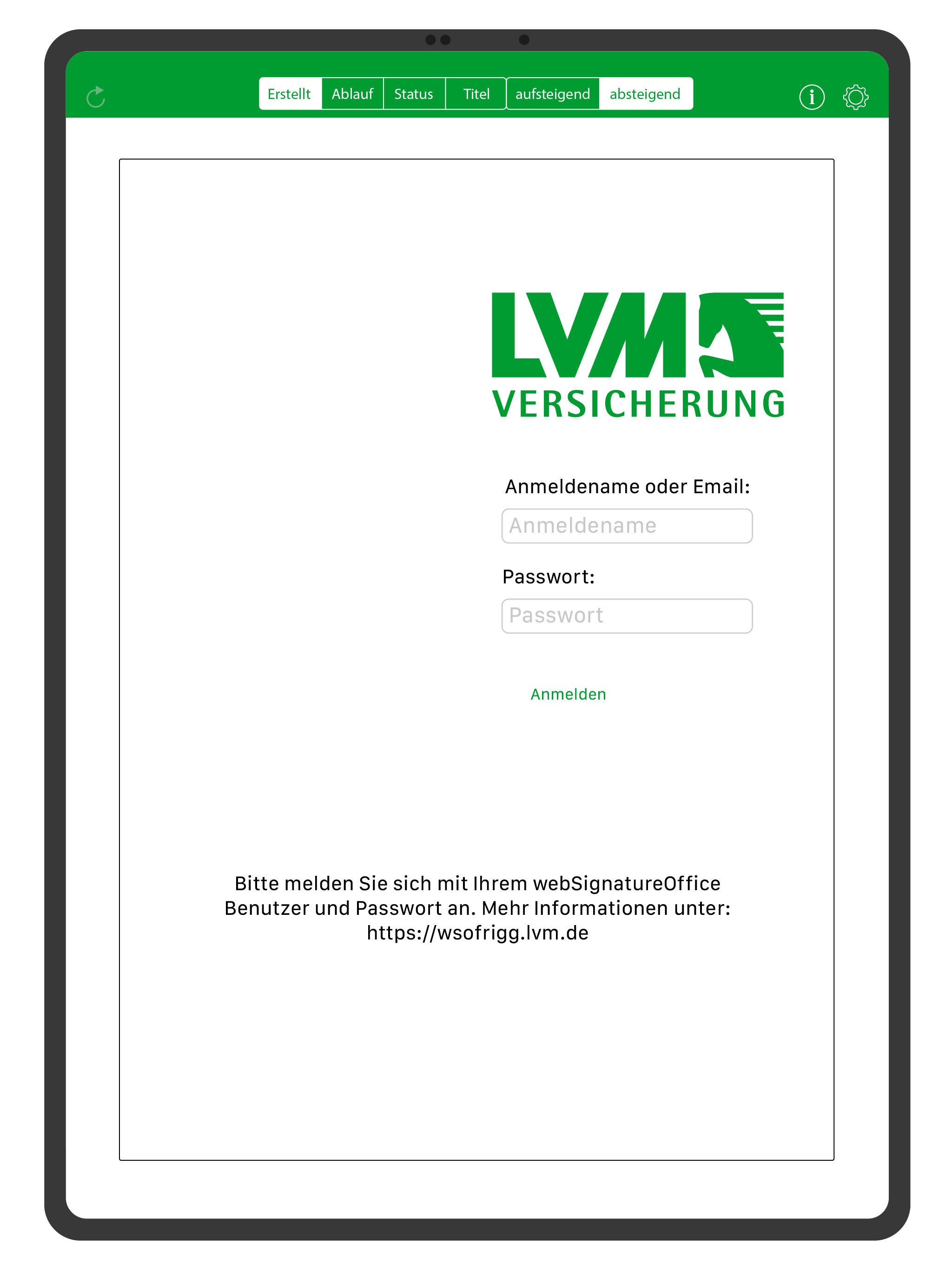 LVM iSignatureOffice