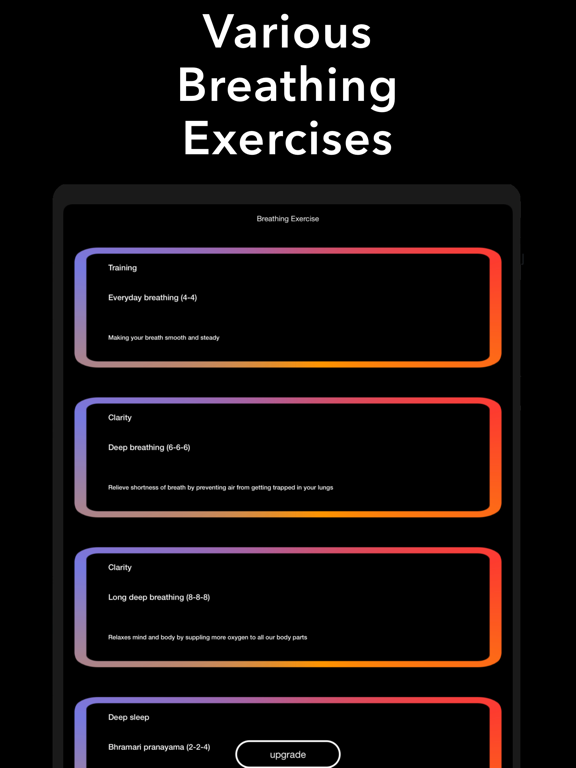 Screenshot #5 pour Breathing respiration & relax