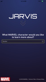 Jarvis: Powered by Marvel screenshot