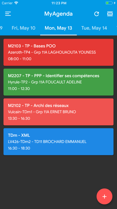 Screenshot #3 pour UnivAgenda
