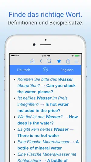 Deutsch-Englisch Wörterbuch. screenshot 3