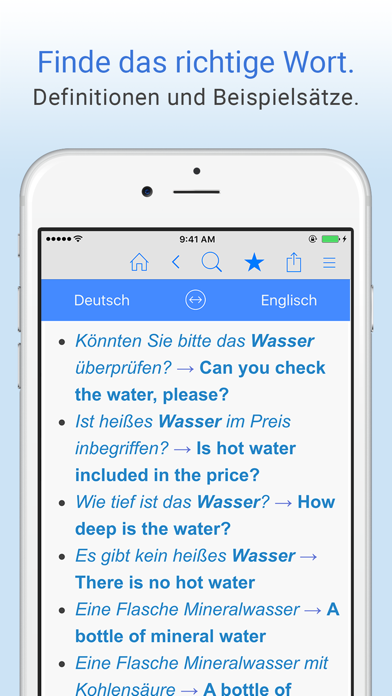 Screenshot #3 pour Deutsch-Englisch Wörterbuch.