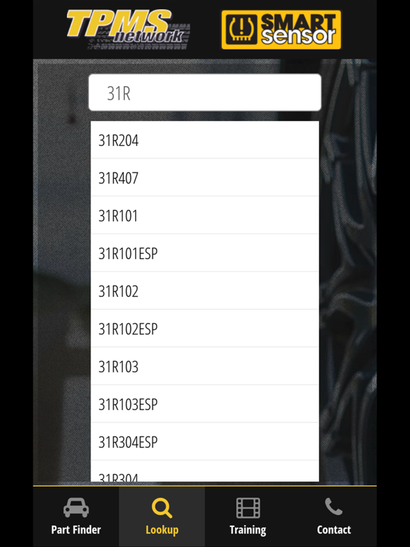 Screenshot #5 pour TPMS Parts Finder