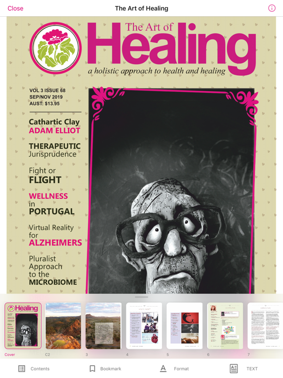 The Art of Healing iPad screenshot