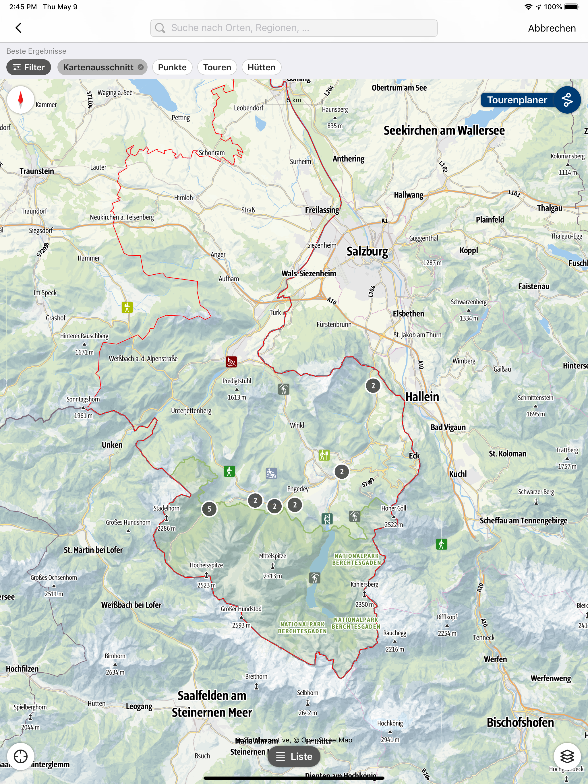 Berchtesgadener Land Touren