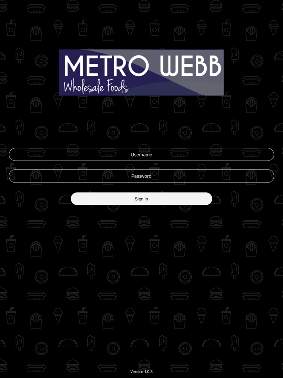 Screenshot #4 pour MetroWebb Foods
