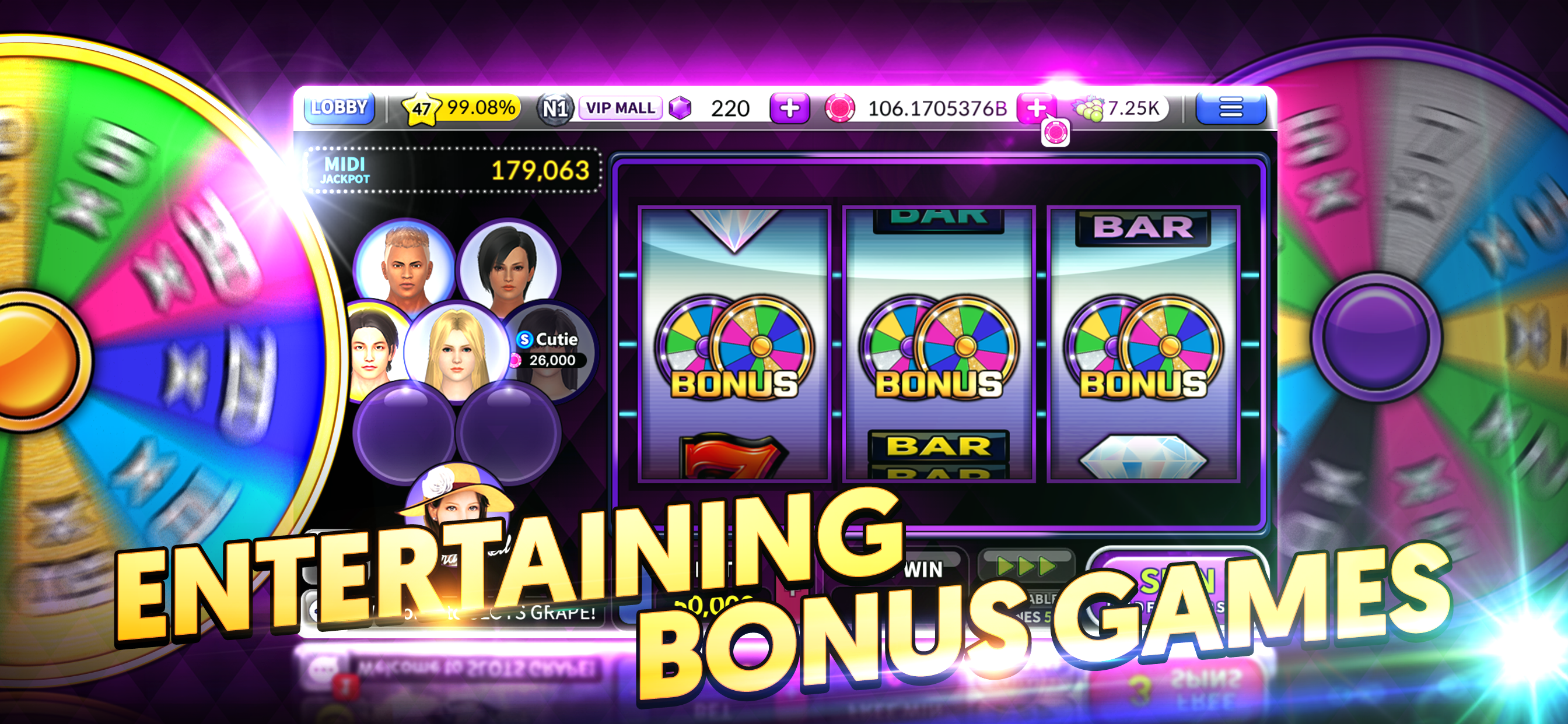 SLOTS GRAPE